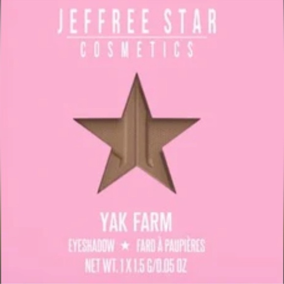 JEFFREE STAR Eyeshadow Single YAK FARM Eyeshadow NIB - Picture 3 of 6